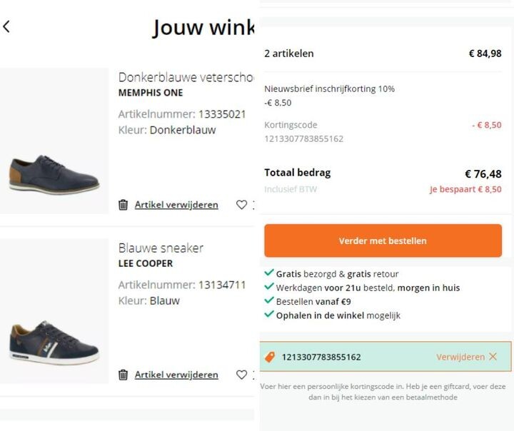 Geklede schoenen en sneakers van Lee Cooper v...