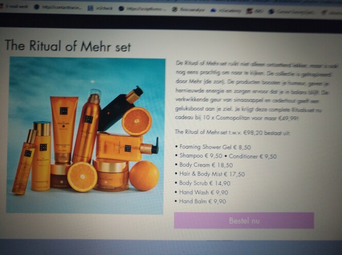 Bij aankoop v 10 x Cosmopolitan voor 49,99€ i...