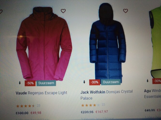 Tot -70% op dameskleding v Poivre Blanc, Roxy...