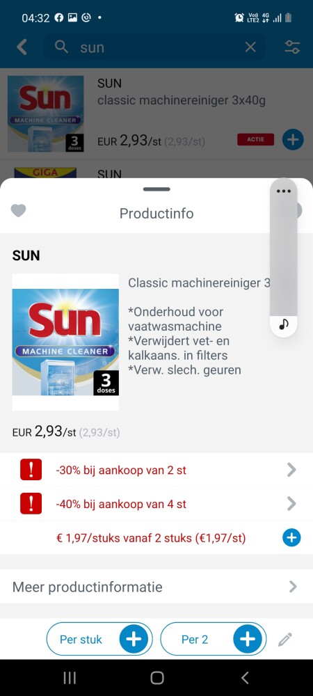 Collect and go en colruyt een select aantal p...