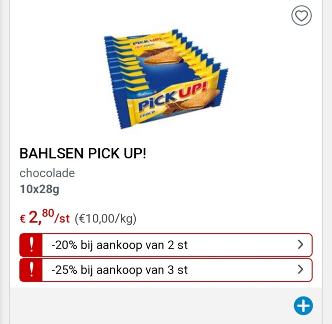 Collect&go bahlsen pick up rode prijs en vana...