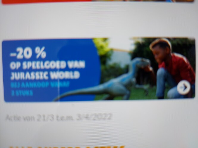 dreamland.be -20% op speelgoed van Jurassic W...