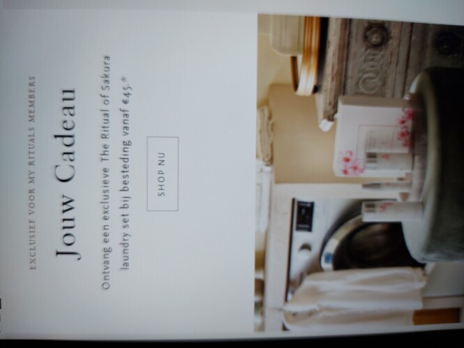 rituals.com ontvang een exclusieve the ritual...