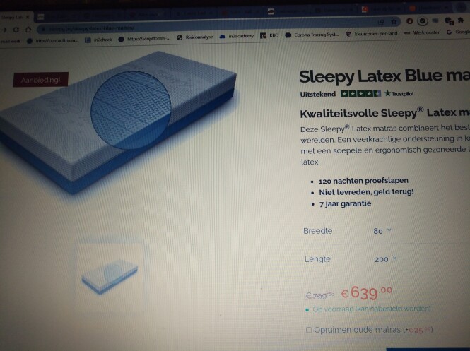 -30% bij Sleepy op alles tem 30/03/22 www.sl...