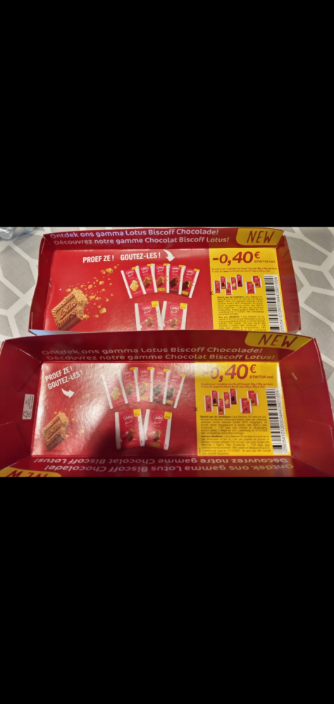 Kortingsbon -€0,40 bij aankoop van 1 verpakki...