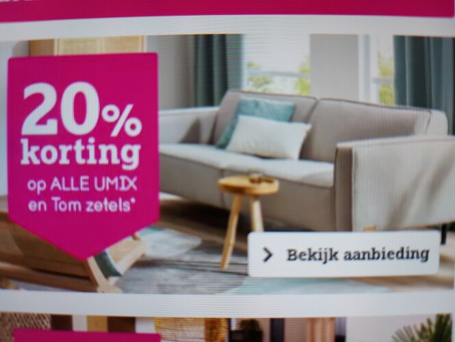 leenbakker.be 20% korting op alle Umix en Tom...