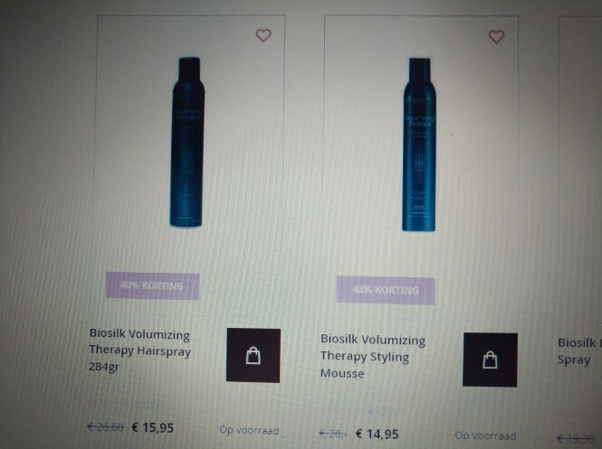 Stapelkorting 2 artikelen=10% korting, 3 arti...