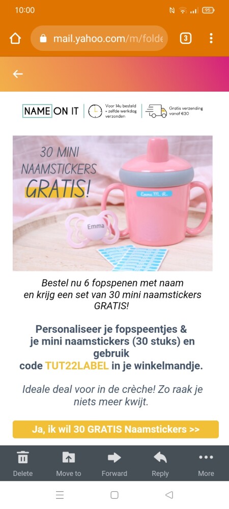 Name on it! (Vroegere babygoodies!) Bestel nu...