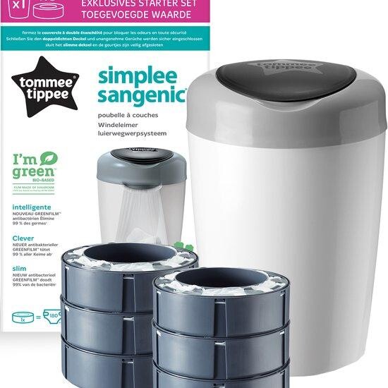 Tommee tippee starterset luieremmer met 6 nav...
