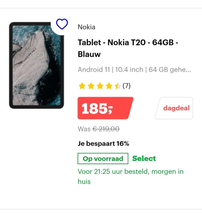 Bol.com dagdeal korting op smartphones en tab...