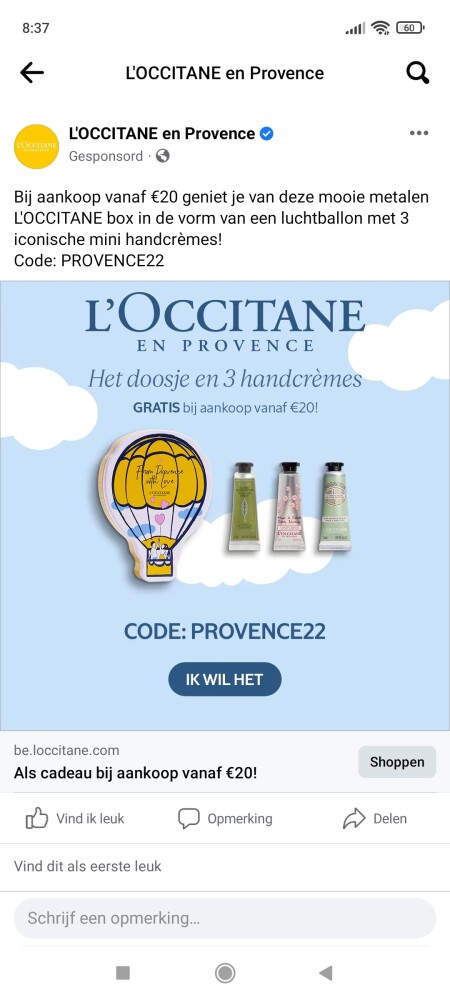 Bij aankoop vanaf €20 geniet je van deze mooi...