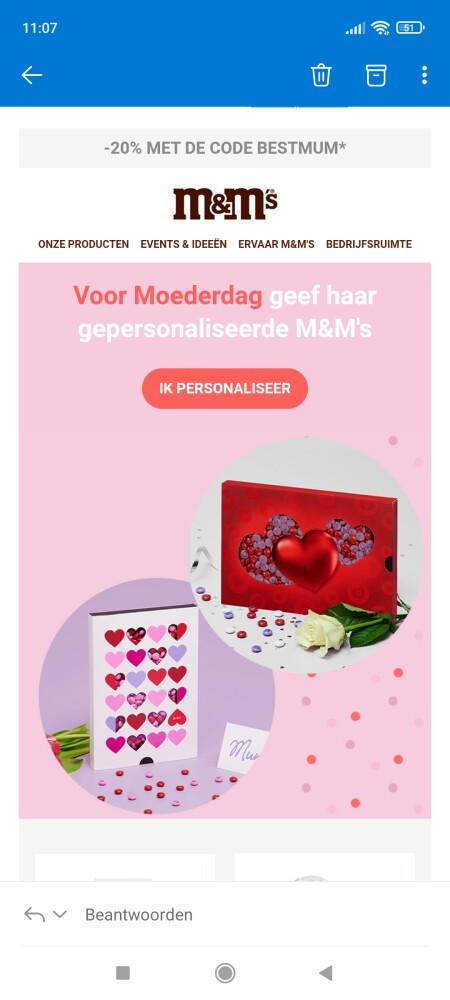 20% korting op uw aankopen, met uitzondering...