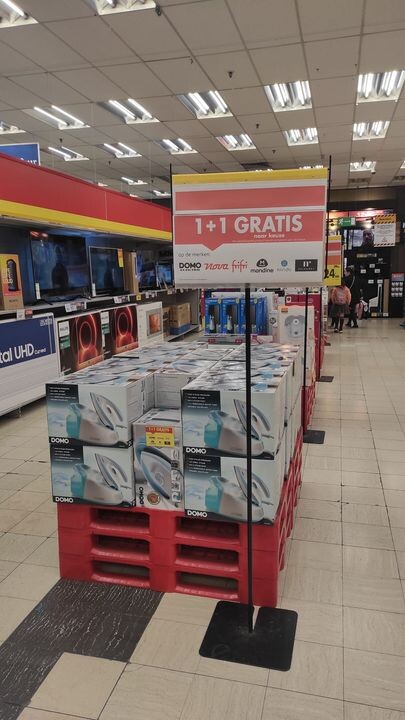 Promo 1+1 gratis op Domo, Nova, Frifri, Mandi...