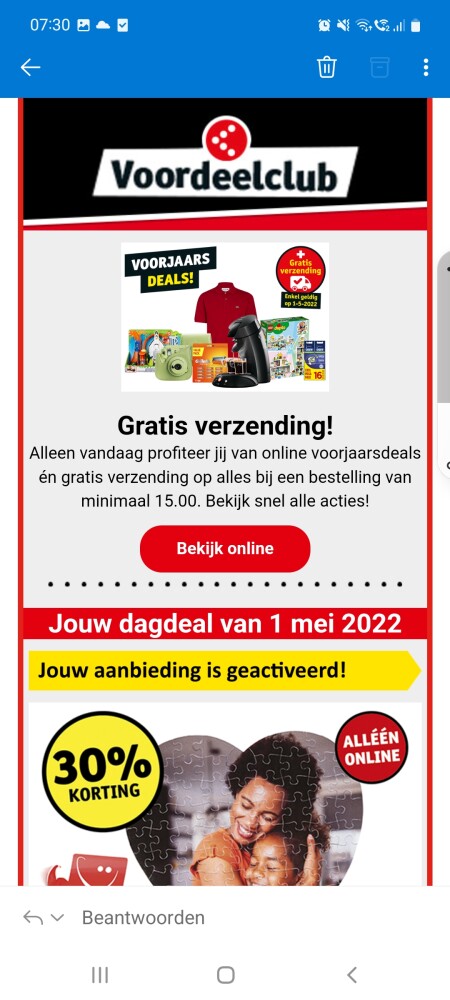 Kruidvat enkel vandaag gratis verzending bav...