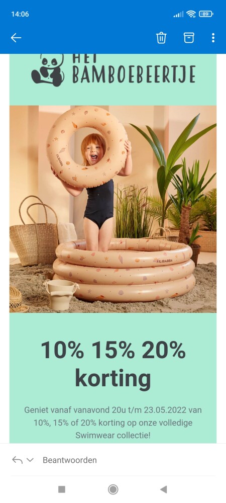 Geniet vanaf vanavond 20u t/m 23.05.2022 van...