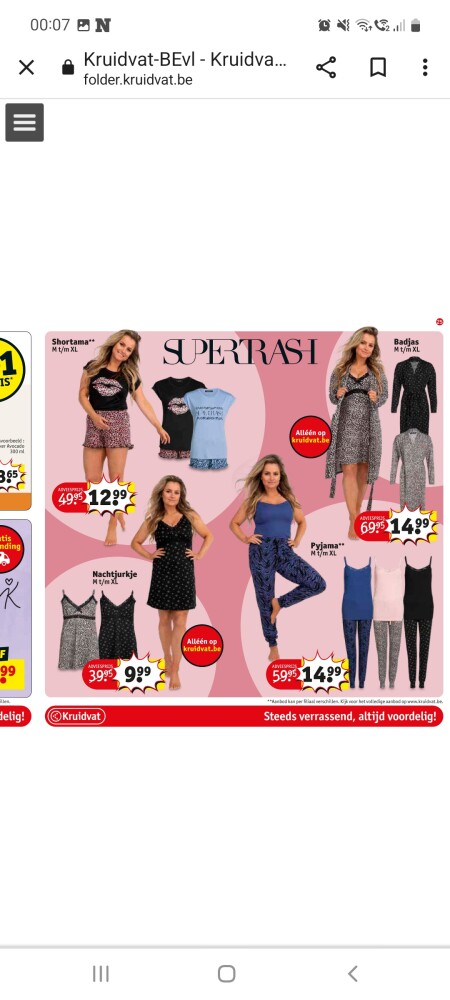Kruidvat vanaf maandag enkel online een ´ sel...