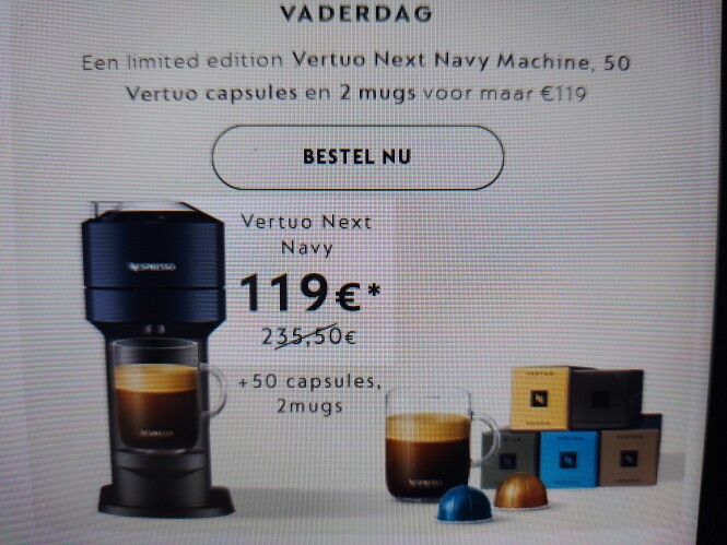 nespresso.com vaderdag een limited edition ve...