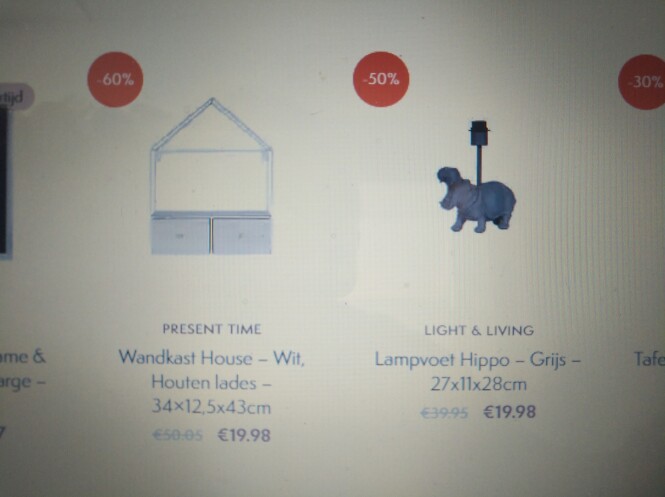 Tot -63% op allerlei woonaccessoires oa bijze...