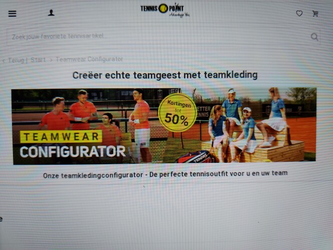 tennis-point.be creeer echte teamgeest met te...