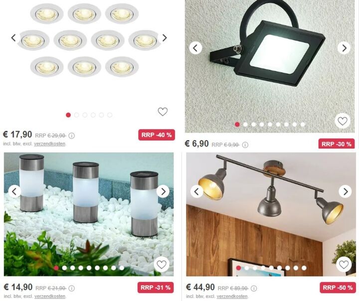 Nog lampen of tuinverlichting nodig? Nu 10% e...