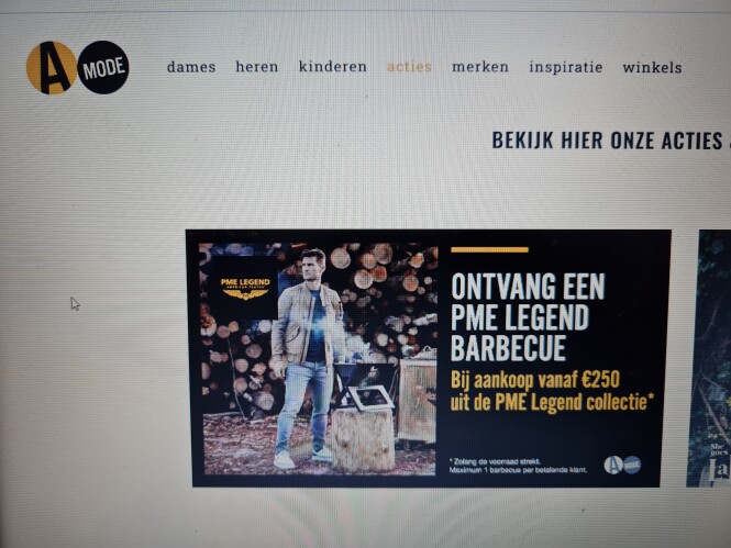 Ontvang bij Amode een pme legend barbecue bij...