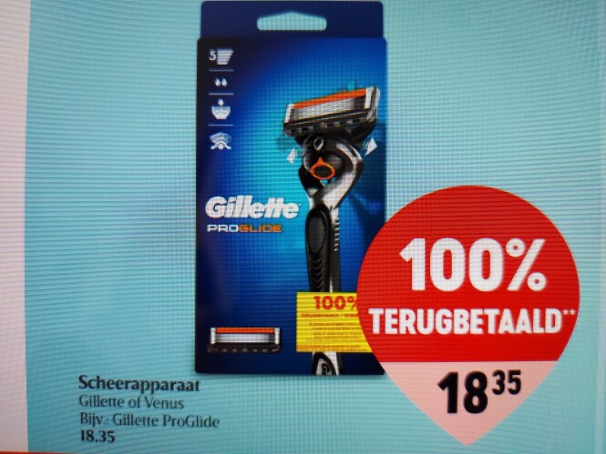 Delhaize vanaf do 9/6 gillette of venus schee...