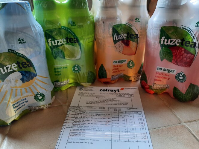 Colruyt: fuzetea aan min 25 procent vanaf 2 p...
