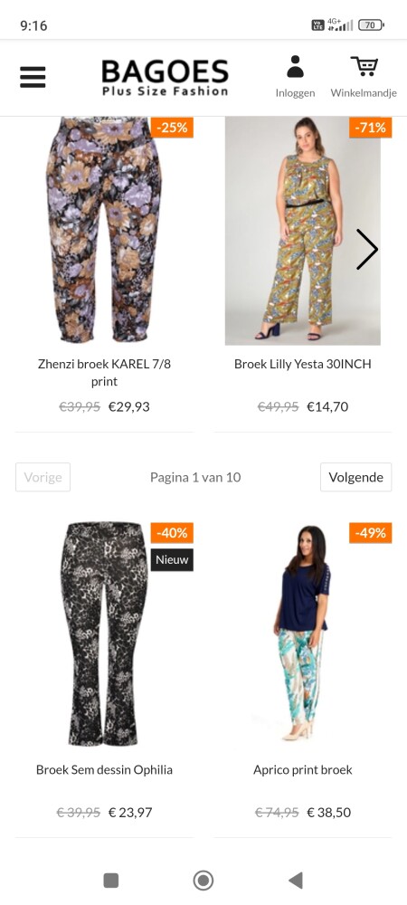 Bij bagoes is er heel wat korting op zomerse...