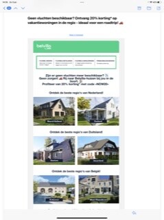 Belvilla - 20% korting op vakantiehuizen - ht...