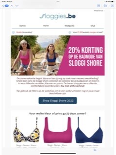 20% korting op de Sloggi Shore collectie - ht...
