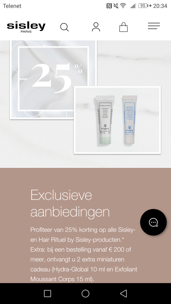 -25% op Sisley & Hair ritual producten by Sis...