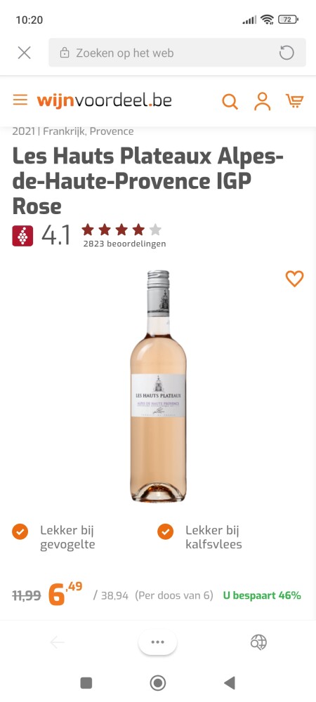 Superstunt bij wijnvoordeel: -46% op Les Haut...