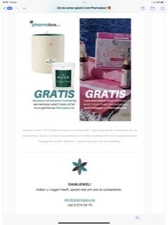 Gratis geurkaars bij aankoop van 2 producten...