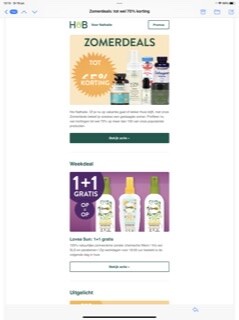 Holland & barreth - Lovea Sun 1+1 actie op ht...