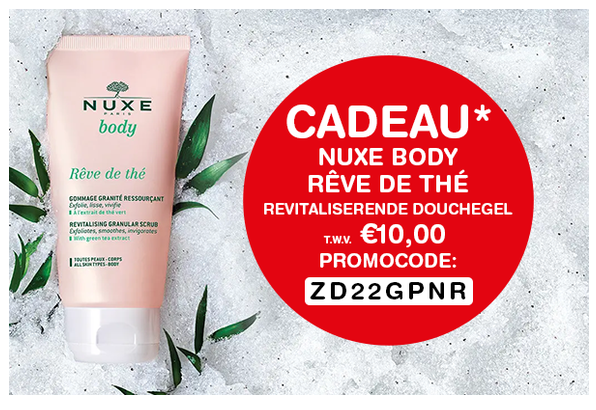 Gratis Nuxe douchegel bij aankoop vanaf 29 eu...