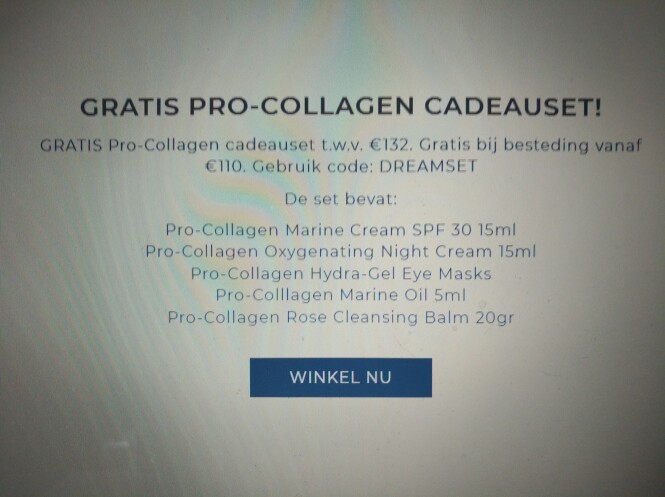 Bij aankoop v 110€ v Elemis krijg je gratis e...