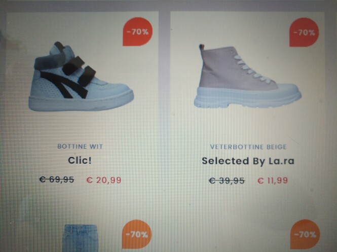 -70% op een selectie kinderartikelen v versch...