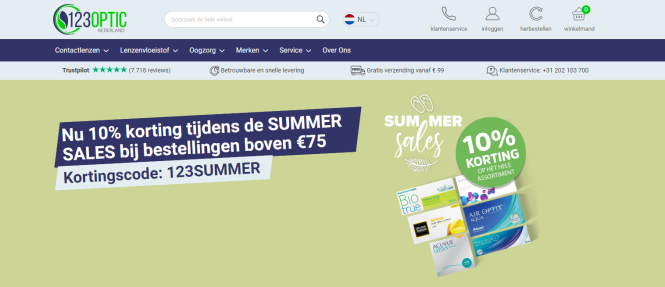 10% korting op het hele assortiment bij aanko...