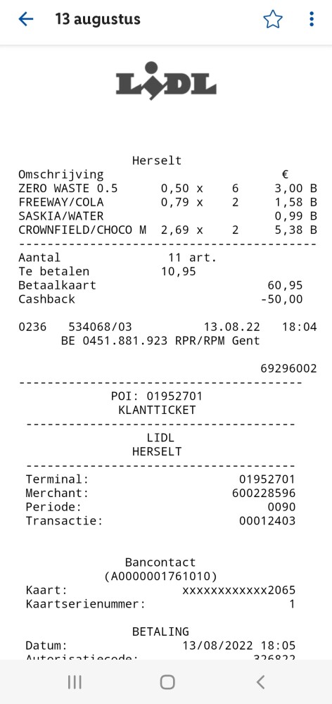 Lidl zero waste kip poulet, cordon bleu en aa...