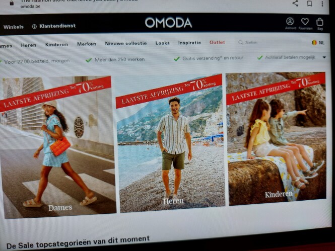 omoda.be laatste afprijzingen tot -70%