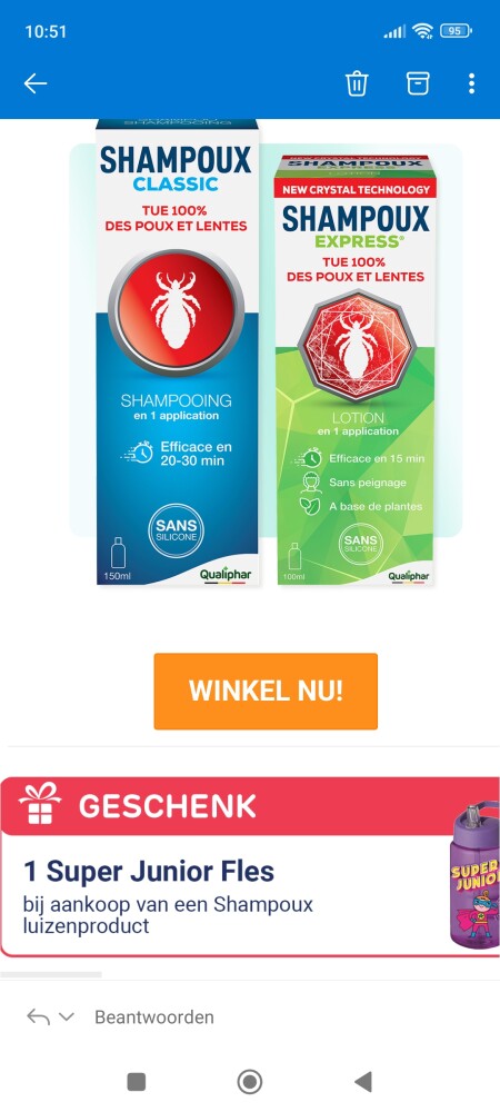 Gratis producten bij aankoop bij newpharma.be...