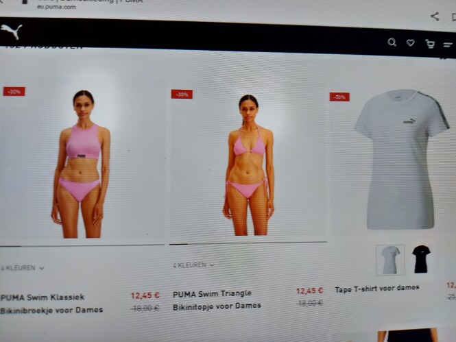 puma.com tot -50% op een selectie dameskledin...