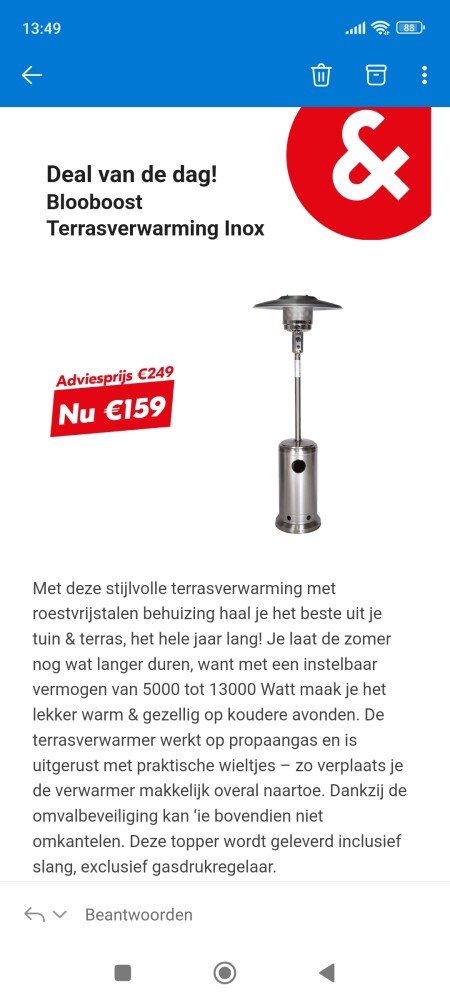 Dagdeal bij Art en craft: -35% op Blooboost T...