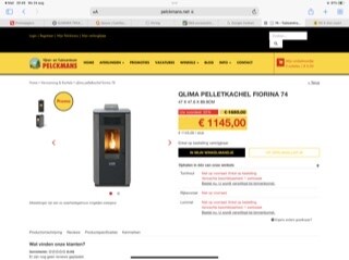 QLIMA PELLETKACHEL FIORINA 74 Op https://www....