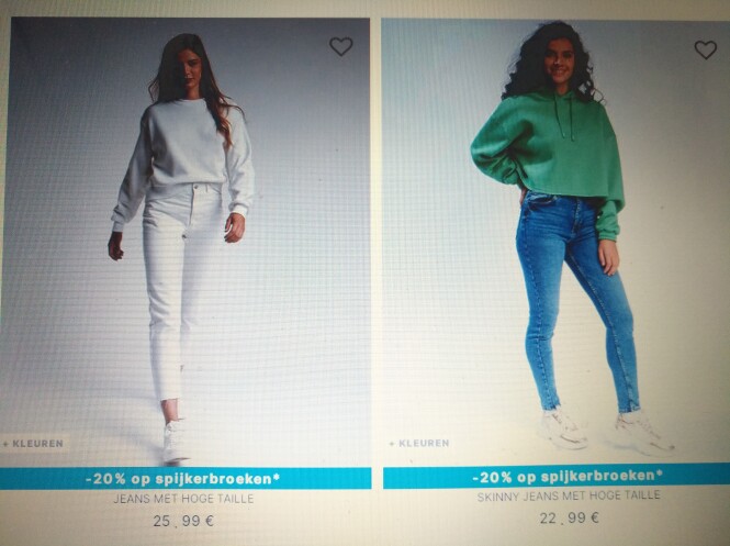 -20% op jeansbroeken www.pimkie.be Gecontrol...