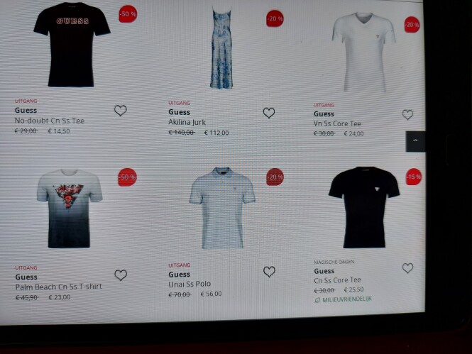 spartoo.be Guess outlet tot -50% op een selec...