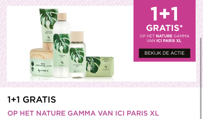 Bij de winkelketen ICI PARIS XL geldt nu een...