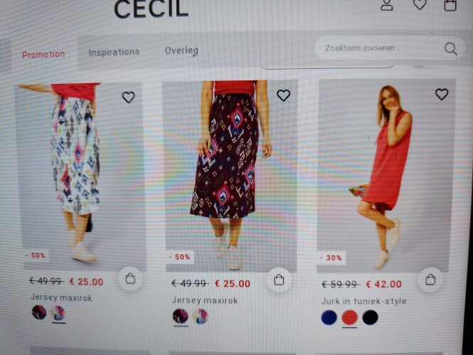 cecil-mode.be tot -50% op een selectie rokken...