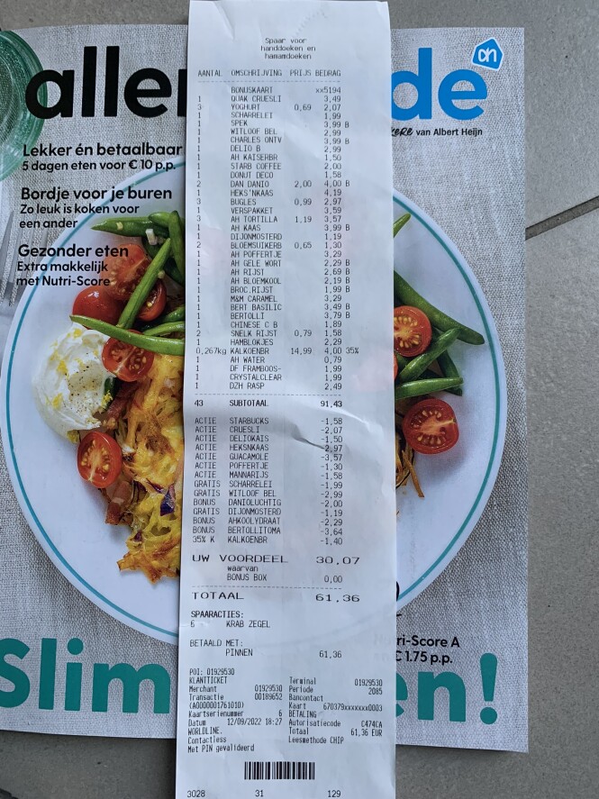 Hamsteren!!!!! Mijn rekening ging van € 90,43...