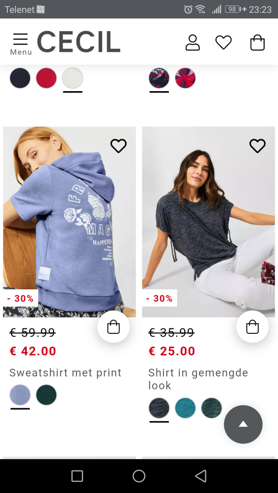 Tot -30% bij Cecil op dameskleding www.cecil...